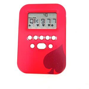 2008 Radica Lighted Poker Electronic Handheld Pocket Game Tested